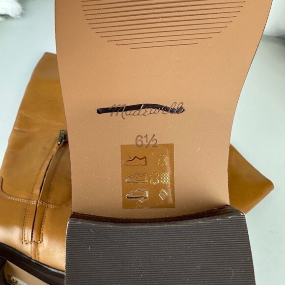 Madewell The Drumgold Boot in Extended Calf in Sepia - Picture 10 of 11